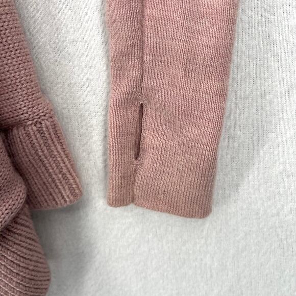 LULULEMON Wrap It Up Sweater Womens XS Pink Merino Wool Cardigan Athletic - Picture 11 of 16